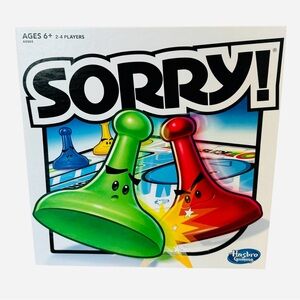 Sorry! Board Game Hasbro 2016 Complete Game Family Night A5065